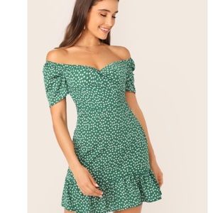 Green SHEIN dress